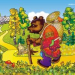 Сказка Маша и Медведь, читать онлайн с картинками